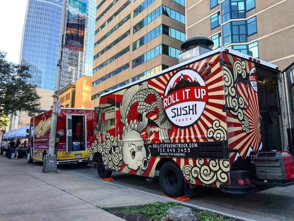 Roll it up Sushi Food Truck