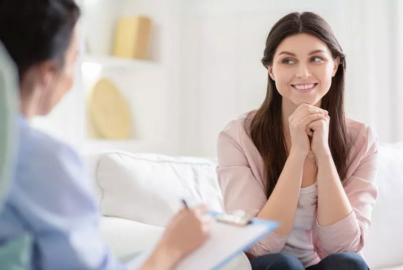 Woman Doing Dental Hypnosis